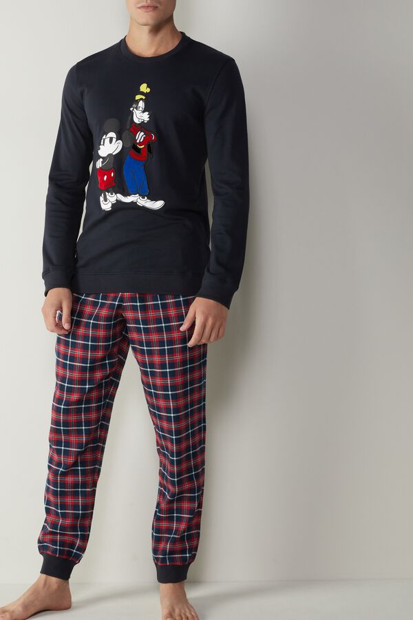 Goofy and Mickey Long Pajamas