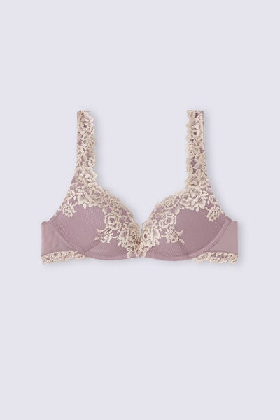 Soutien-gorge push-up sans armatures GIOIA PRETTY FLOWERS