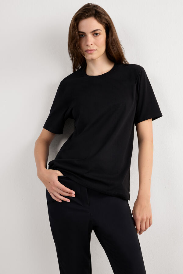 Short-Sleeved Superior Cotton Top