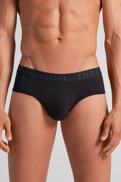 Slip mit Logo aus Mikrofaser