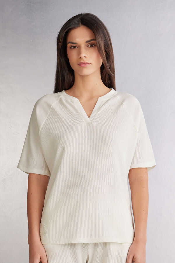 Glisten in the Light V-Neck Top