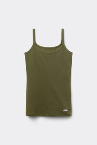 Natural Cotton Strappy Top