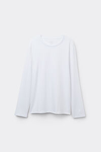 T-shirt oversize manches longues en coton Superior