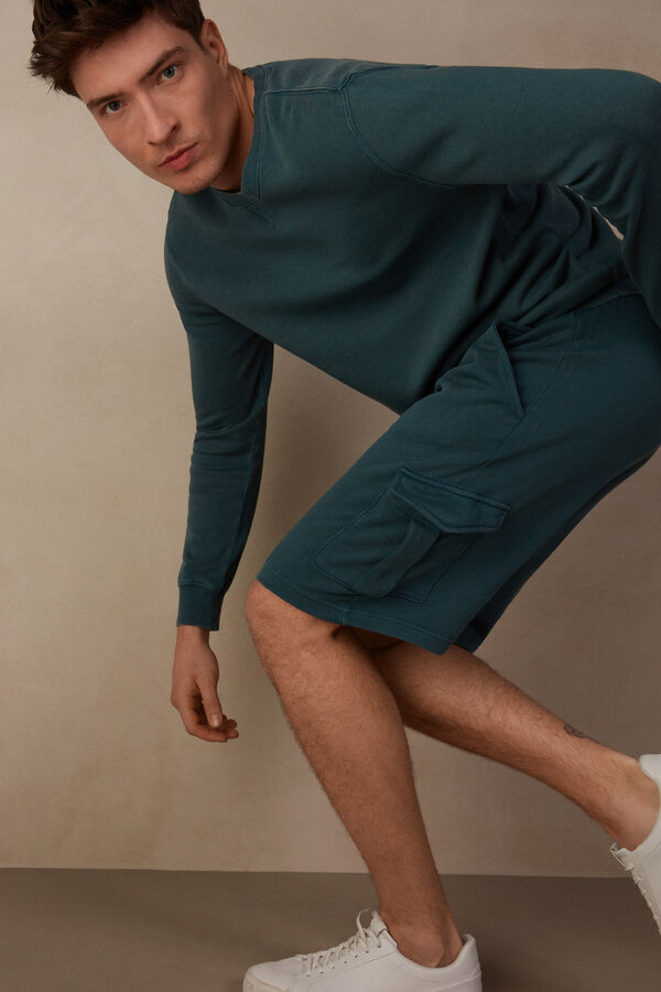 Short en molleton WASHED COLLECTION