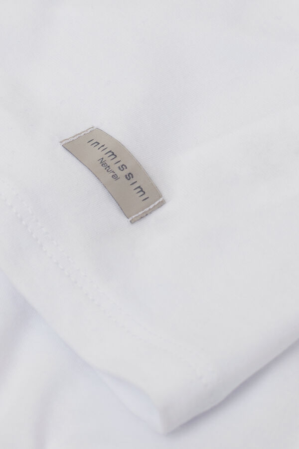 Top mit schmalen Trägern aus Baumwolle