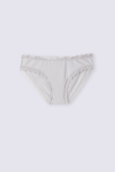 Cotton and Lace Briefs