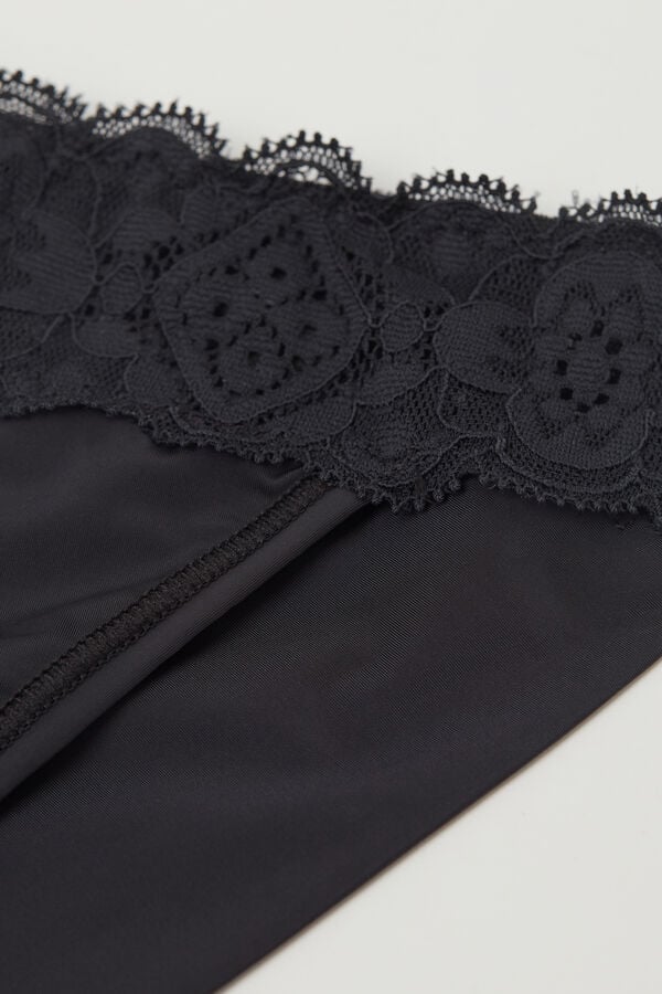Brazilian-Slip Carioca aus Spitze und Mikrofaser