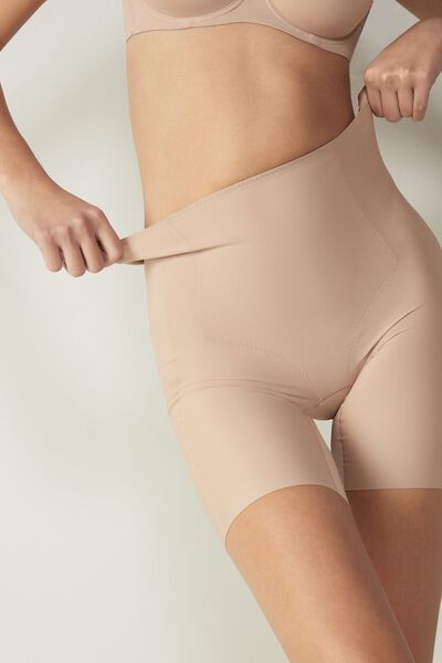 Raw-Cut Microfibre Shorts