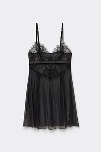 Babydoll en dentelle et tulle HER BEAUTY