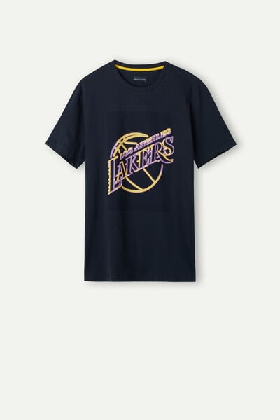 Camiseta con Estampado de los Lakers