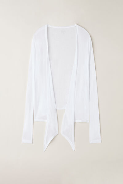 Gilet ouvert en Invisible Supima®