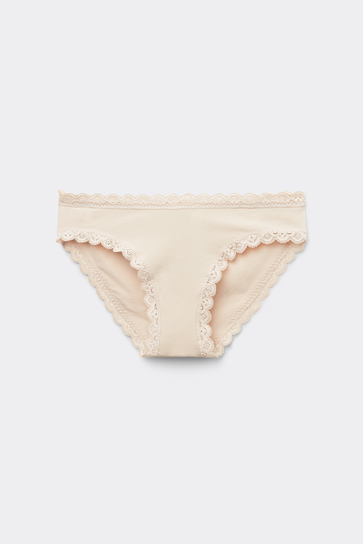 Cotton and Lace Knickers