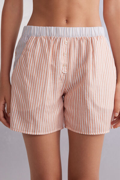 Pantaloni Scurți din Pânză de Bumbac Neverending Summer