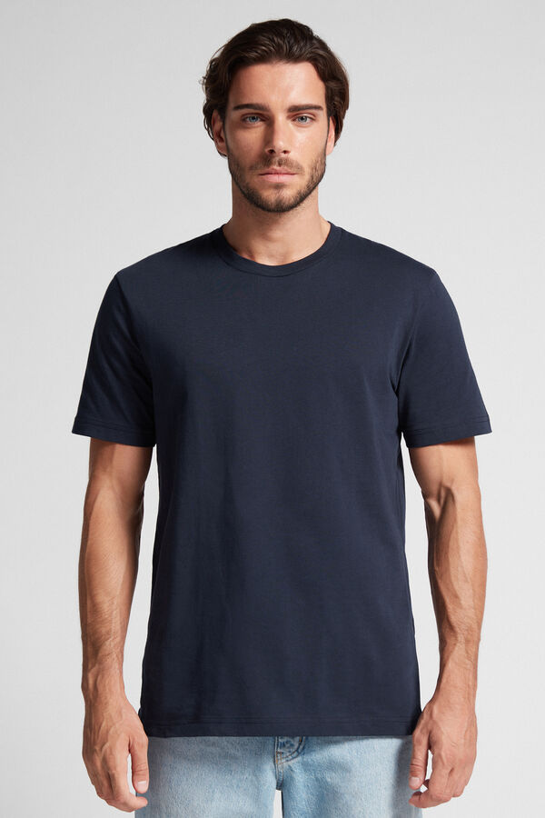 T-shirt in Jersey di Cotone