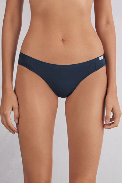 Natural Cotton Brazilian Panties