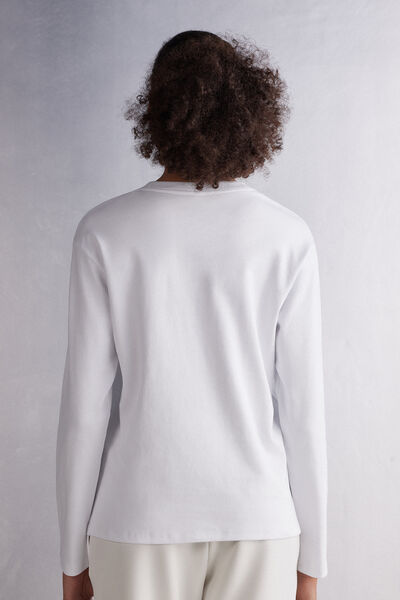 Long-Sleeved Cotton Top