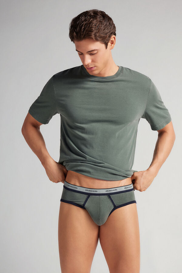 Washed Collection Stretch Superior Cotton Briefs