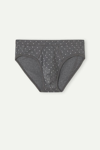 Stretch Supima® Cotton Dotted Knickers