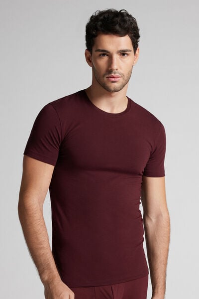 T-shirt i Superior-bomullsstretch