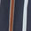 Lange gestreifte Hose aus Baumwolltuch