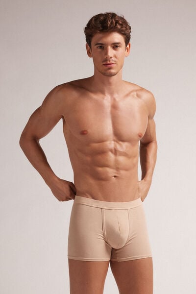 Boxershorts i bomull Natural Fresh