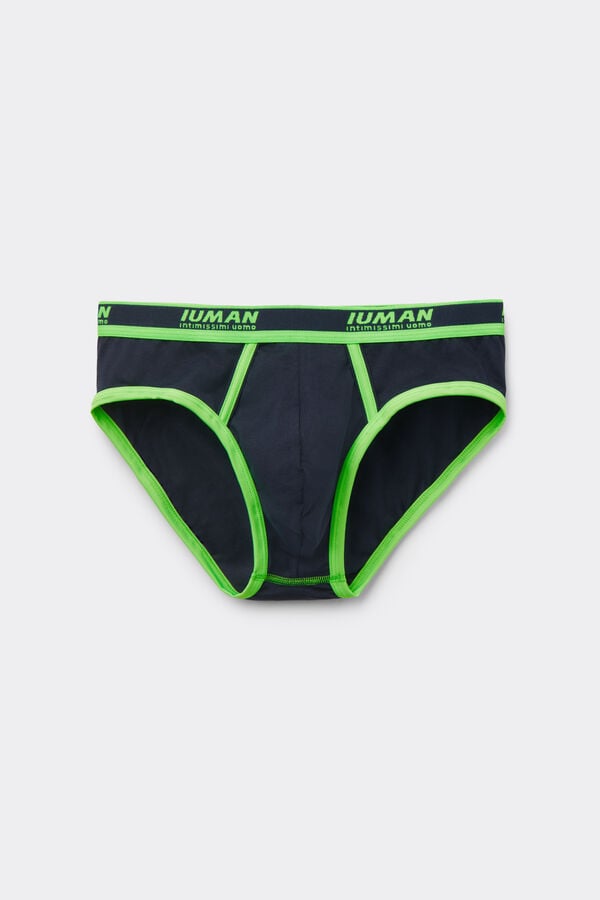 Men’s Superior Cotton Briefs with Logo