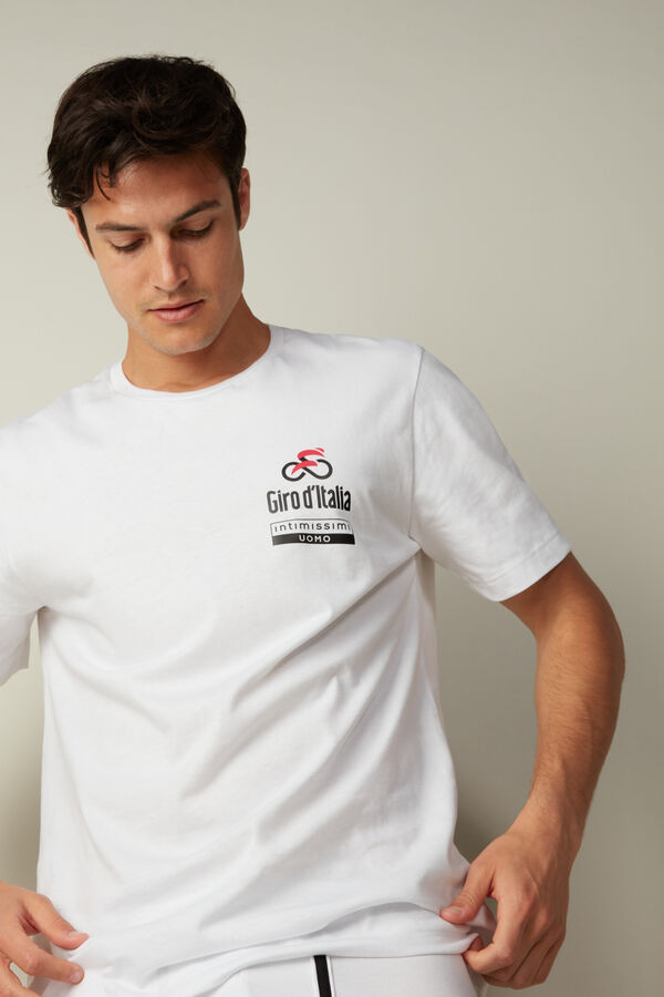 T-Shirt Giro d'Italia van Katoenen Jersey