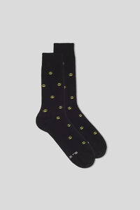 Klasické Vzorované Bavlnené Ponožky