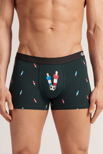 Boxer Cotone Superior Stampa Calciobalilla