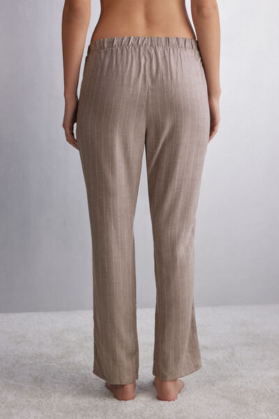 Pantalone Lungo in Tela di Modal Comfort First