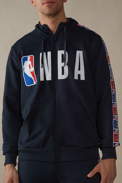 Bluza z Kapturem z Logo NBA