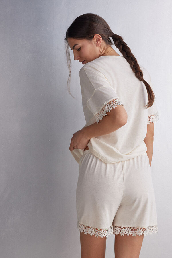 Pantaloncino in Cotone Ultrafresh Romance Yourself