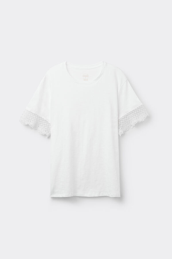 Sophisticated Allure コットン ショートスリーブ ニット