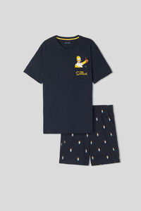 Pijama Corto de Homer de Los Simpson