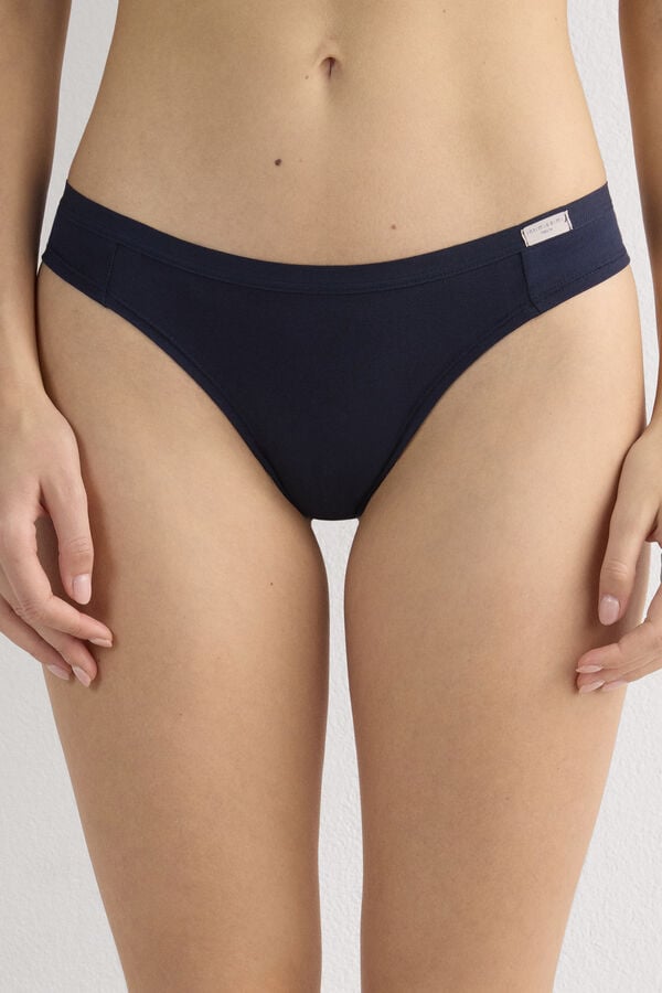 Natural Cotton Brazilian Panties