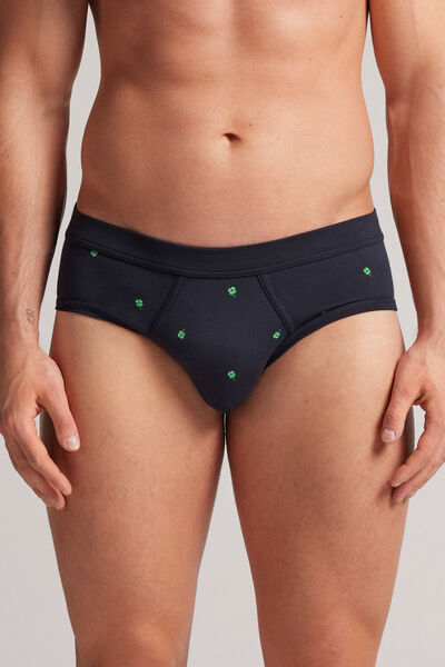 Four-leaf Clover Stretch Supima® Briefs