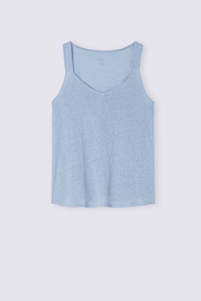 Tanktop aus Leinen