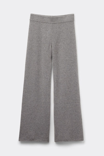 カシミヤ100% ロング パラッツォパンツ
