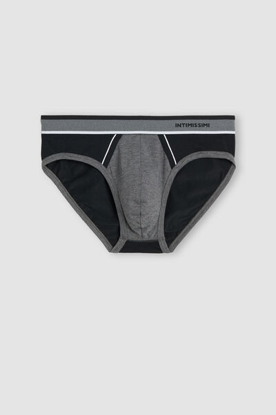 Two-Tone Stretch Supima® Cotton Briefs