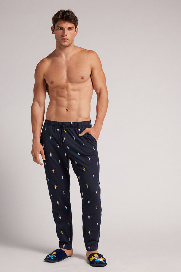 Pantalone Lungo The Simpsons Homer in Cotone