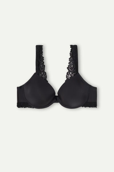 Pretty Flowers Microfibre Bellissima Push-Up Bra