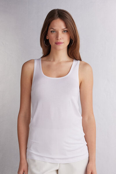 Long Micromodal Tank Top