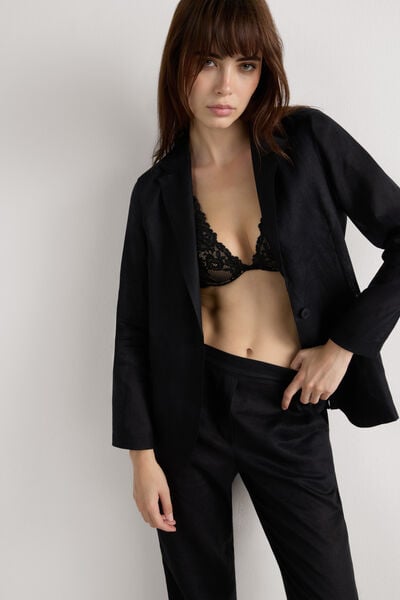 Giacca in Tela di Lino The Pure Linen