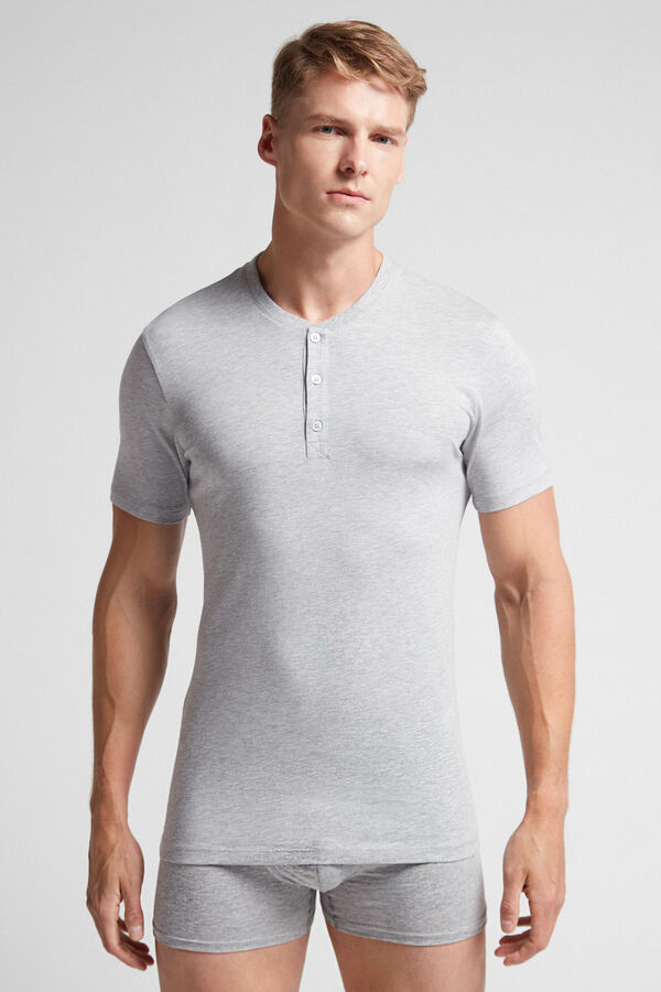 Short-Sleeved Supima® Cotton Shirt