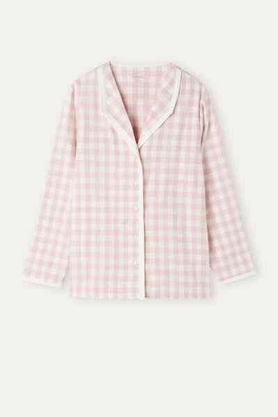 Gingham Lover Shirt in Brushed Cloth