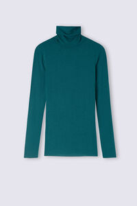 Modal Cashmere Ultralight High-Neck Top