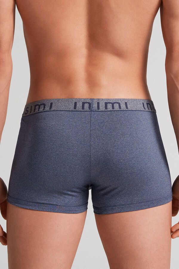 Boxer in Microfibra con Logo