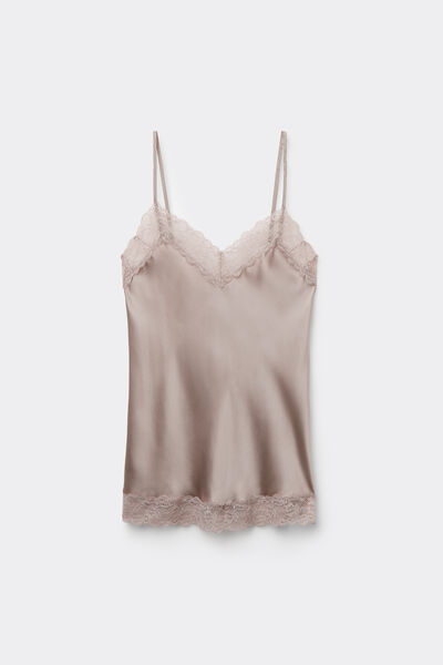 Lace and Silk Top