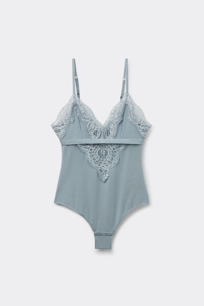 Body Cotone e Pizzo Embrace Simplicity
