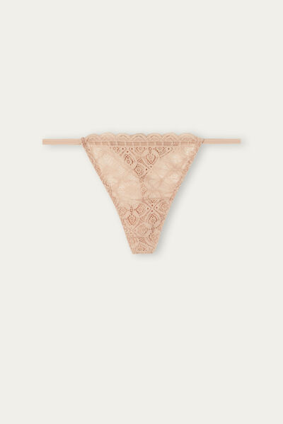 Lace String Thong